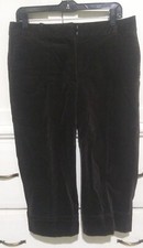 Lands' End Womens Dark Brown Pants Cropped Size 10