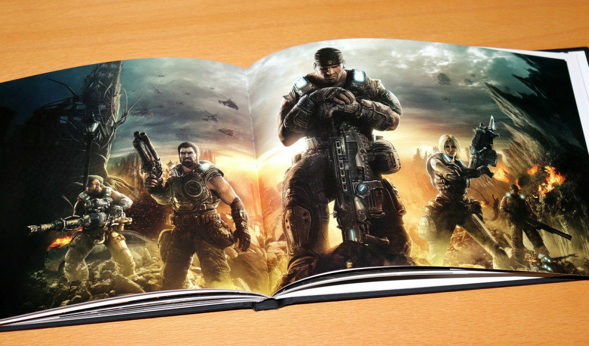 The Art and Design of GEARS OF WAR 3 Video Game Artbook Art