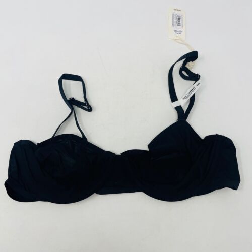 Aerie Smoothez Womens 34B Microfiber Full Coverage Underwire Bra in Black 364