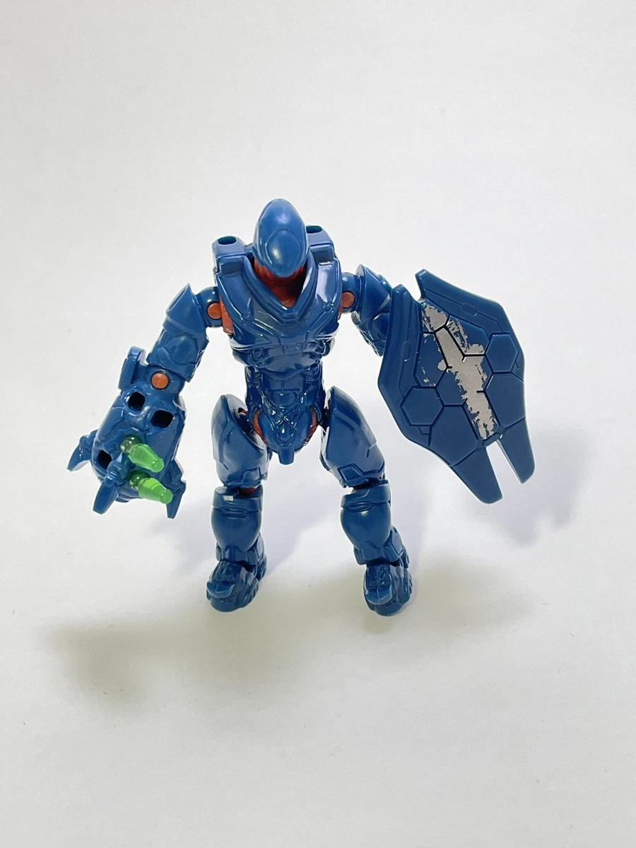 Mega Construx Halo Covenant Hunter Blue Figure from Warthog Run 2019 GFT55
