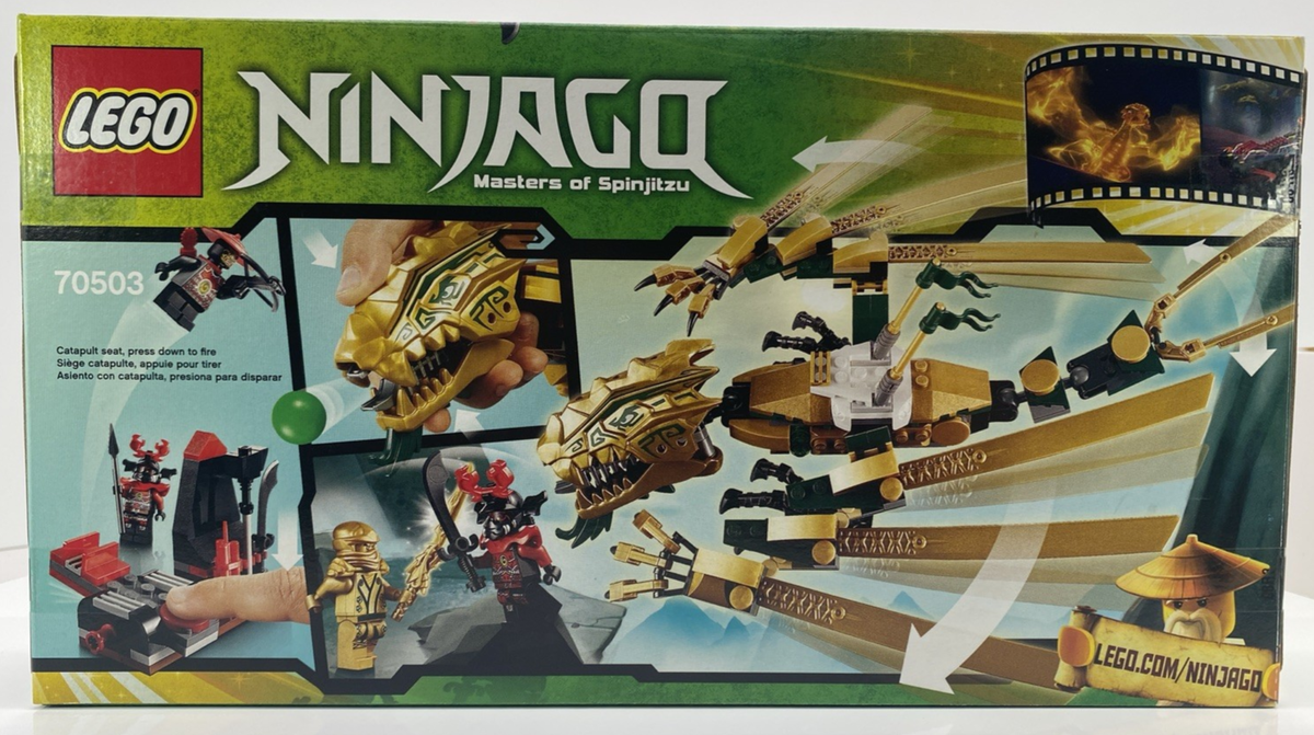 LEGO Ninjago 70503 The Golden Dragon-Ninja Lloyd-Sword of Fire-Catapult-NEW