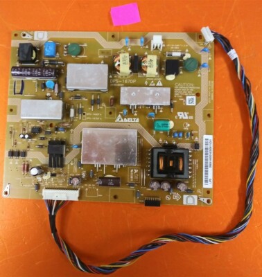      TV Power Supply Board Unit **DEFECTIVE** 056.04146.0001 w Cable
