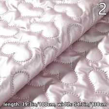 1M Simili Cuir PU Rembourré Matelassé Tissu Humide Look pour Costume Canapé DIY