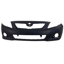 (1) Bumper Cover for 2009-2010 Toyota Corolla Base Front  
