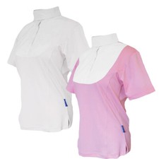 MARK TODD LADIES COOL DRY COMPETITION STOCK COLLAR SHORT SLEEVED SHOW SHIRT