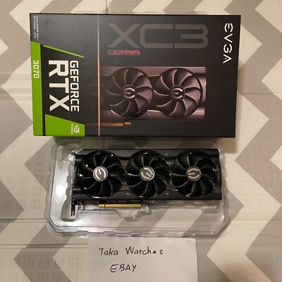 Evga Geforce Rtx 3070 Xc3 EVGA GeForce RTX 3070 XC3 08G-P5