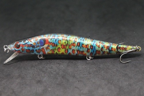Señuelos de pesca Jerkbait con señuelo de 5 pulgadas pececillos ajustados flotantes realistas HM262 - Imagen 52 de 97