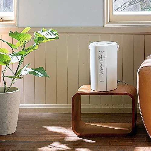 New Zojirushi Humidifier 4.0L Wooden 8 tatami mats White EE-DB50-WA From  Japan
