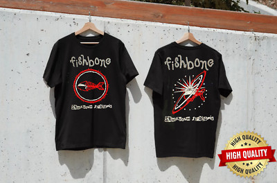 2 sides In Concert FISHBONE Band Shirt Black Uniex S-5XL EM0694 | eBay