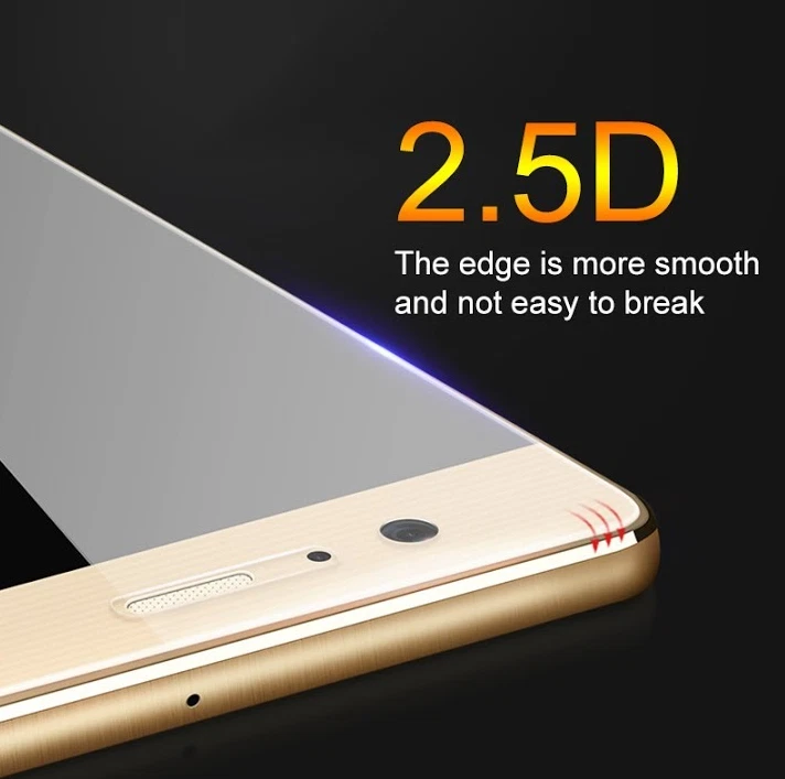 Cubierta protectora de pantalla de vidrio templado 2.5D para Apple iPhone X de Vmax Foto 4 de 4