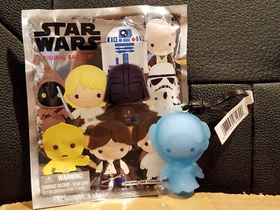 Monogram Star Wars Figural Key Chain Backpack Clip Princess Leia Hologram Chase 