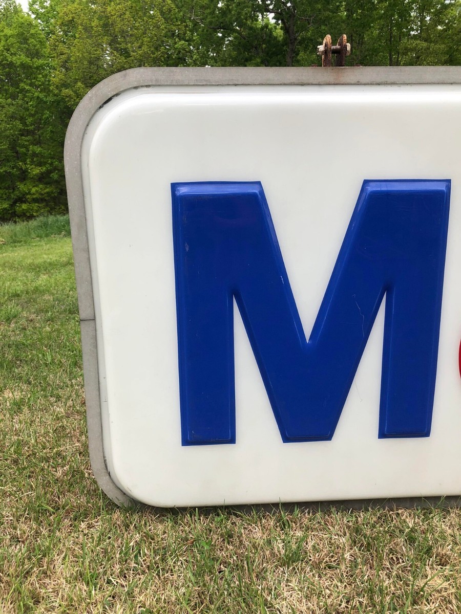 Mobil ガスステーション　プライス看板 s-l400.jpg