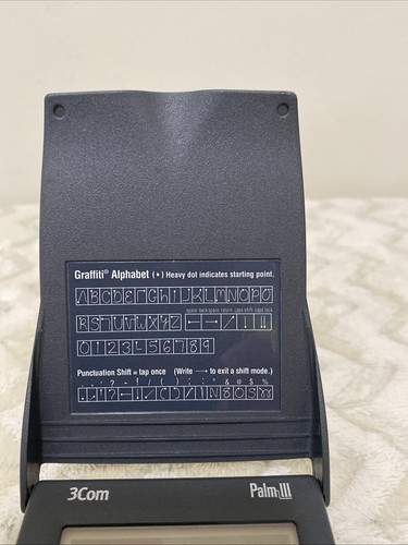 Classic 3Com Palm III Digital PDA with Stylus Made in USA Working Condition - Photo 10 sur 13