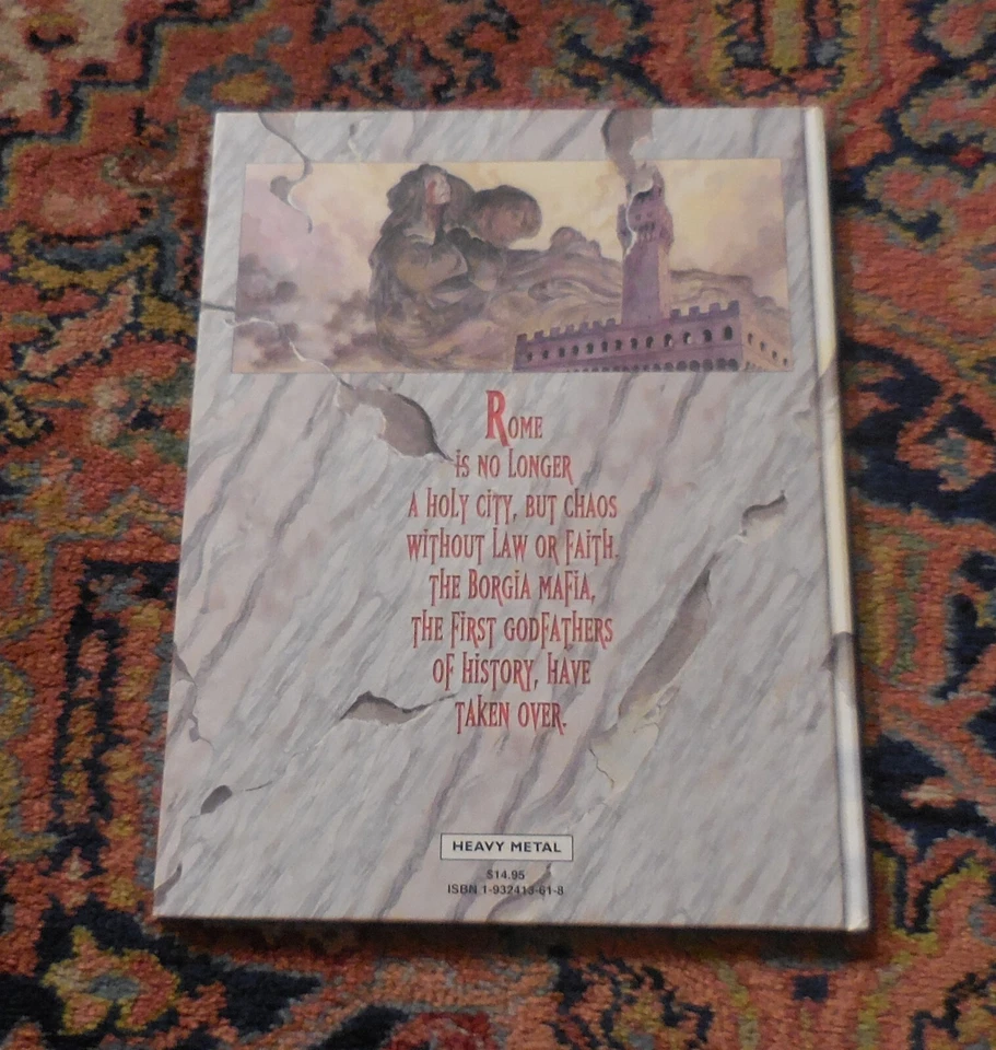 BORGIA - POWER AND INCEST - FIRST PRINTING!   UNREAD COPY - LOOK! - Image 2 of 3