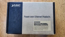 Planet Networking Single-Port 10/100/1000Mbps Ultra PoE Splitter 12V/19V/24V 