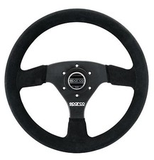 Sparco Steering Wheel R 323 Suede - 015r323psnr Sparco Steering Wheel R 323 Suede - 015r323psnr