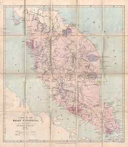2 Sheets Can Be Delivered Immediately 1913 Stanford Map Of The Malay Peninsula With Manuscript Tin Region Delivery Date After Late May Www Globalwealths Org