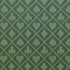 PRO Suited Speed Cloth for Poker Tables - Two-Tone Green (9ft)
