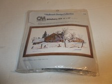 1979 The Hallmark Design Collection Columbia Minerva - Barn Scene Picture 7294