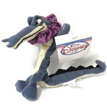 DISNEY STORE FANTASIA CROC CROCODILE 7 BEAN BAG PLUSH DOLL COLLECTIBLE New TAGS