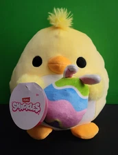 Zuru Snackles Ash Easter Chick Chicken 8" Plush Stuffed Animal New