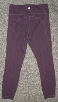 LULULEMON Purple Legging Pants Women Size 10