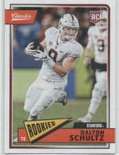 2018 Panini Classic #293 Dalton Schultz DALLAS COWBOYS Rookie Card 23. rookie card picture