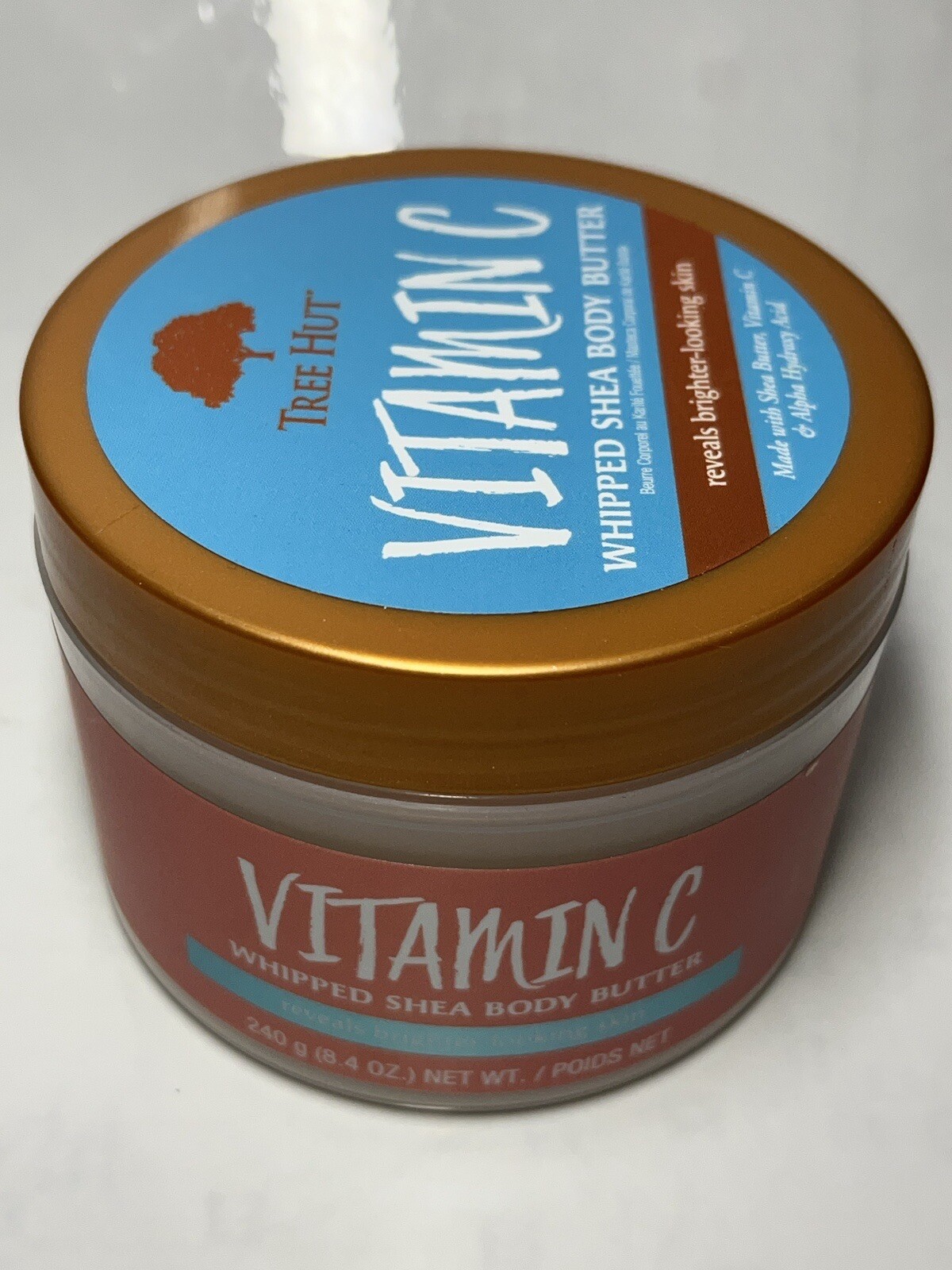 Tree Hut Vitamin C Whipped Shea Body Butter, 8.4oz / 240g
