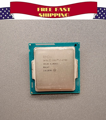 INTEL CORE I7-4770S SR14H 3.10GHZ 4TH GEN SPECIAL EDITION QUAD CORE CPU LGA 1150
