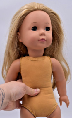 Gotz Pottery Barn Kids 18'' Doll -- Kendall -- Blond Hair Blue Sleep Eyes