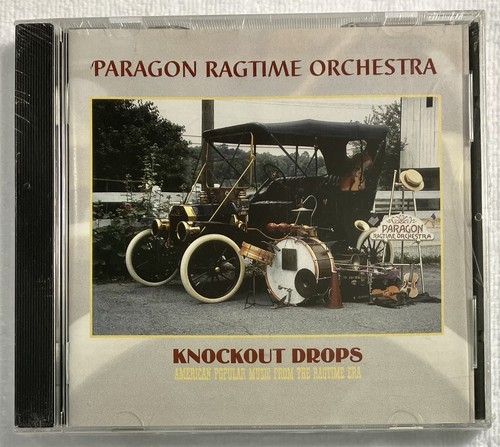 Knockout Drops by Paragon Ragtime Orchestra, Rick Benjamin (CD) New, Sealed, DDD - 第 1/3 張圖片