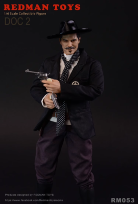 REDMAN TOYS RM053 1/6 DOC Holliday Val Kilmer Action Figure Model