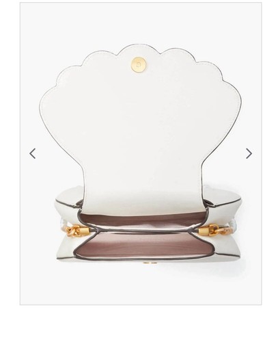 Kate Spade What The Shell Pearlized 3D Shell Satchel & Crossbody KB933 Sold Out - Picture 5 of 12