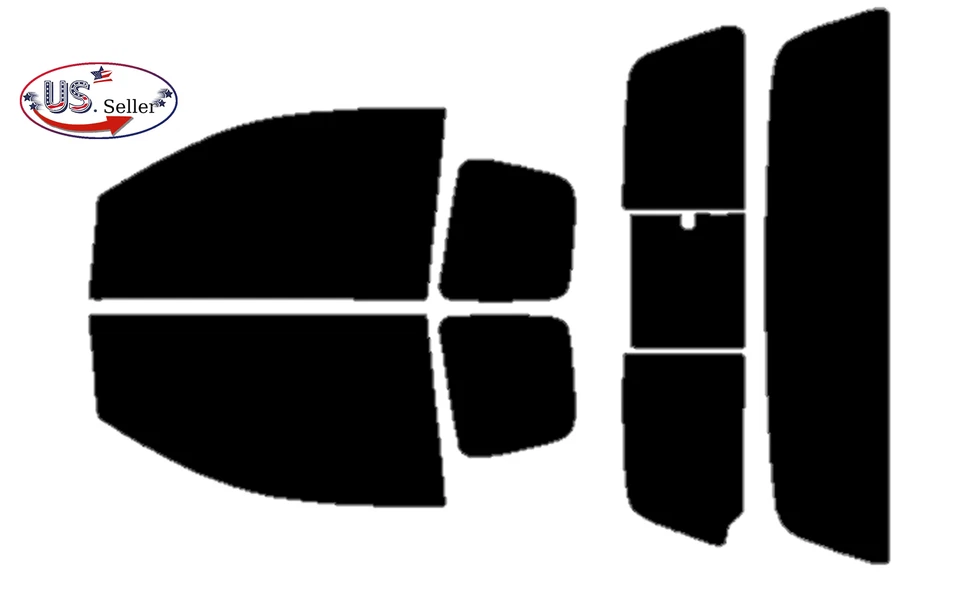 Computerized Custom PreCut 2Ply Window Tint Film Kit For ALL GMC Canyon - Image 3 of 4