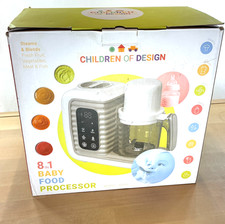 Children of Design 8-in-1 Baby Food Processor Food Maker Model 360XL Brand New