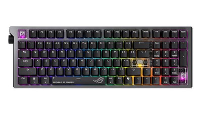 ASUS - ROG Strix Morph 96% Wireless Mechanical RGB Gaming Keyboard with Hot-S...