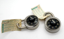 Vintage Master Combination Lock Made In USA Tested Working Lot of 2