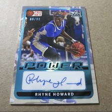 2021-22 Leaf Pro Set Atlanta Dream Rhyne Howard Rookie Card Auto- Numbered 68/99
