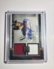 Max Kepler 2020 Topps Museum Collection Signature Swatch Dual Relics #SSDA-MK N1