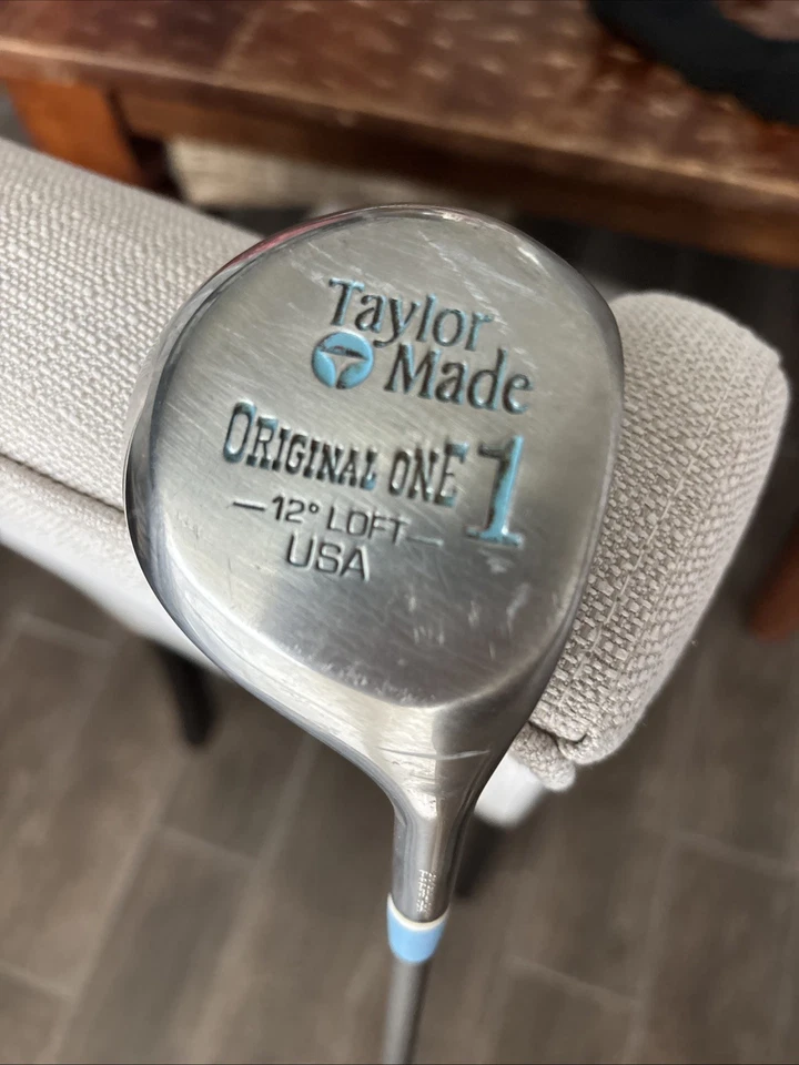 TaylorMade Vintage Original One 12° Driver Derecha Damas Acero 42.5" ¡Bonito!! Foto 2 de 4