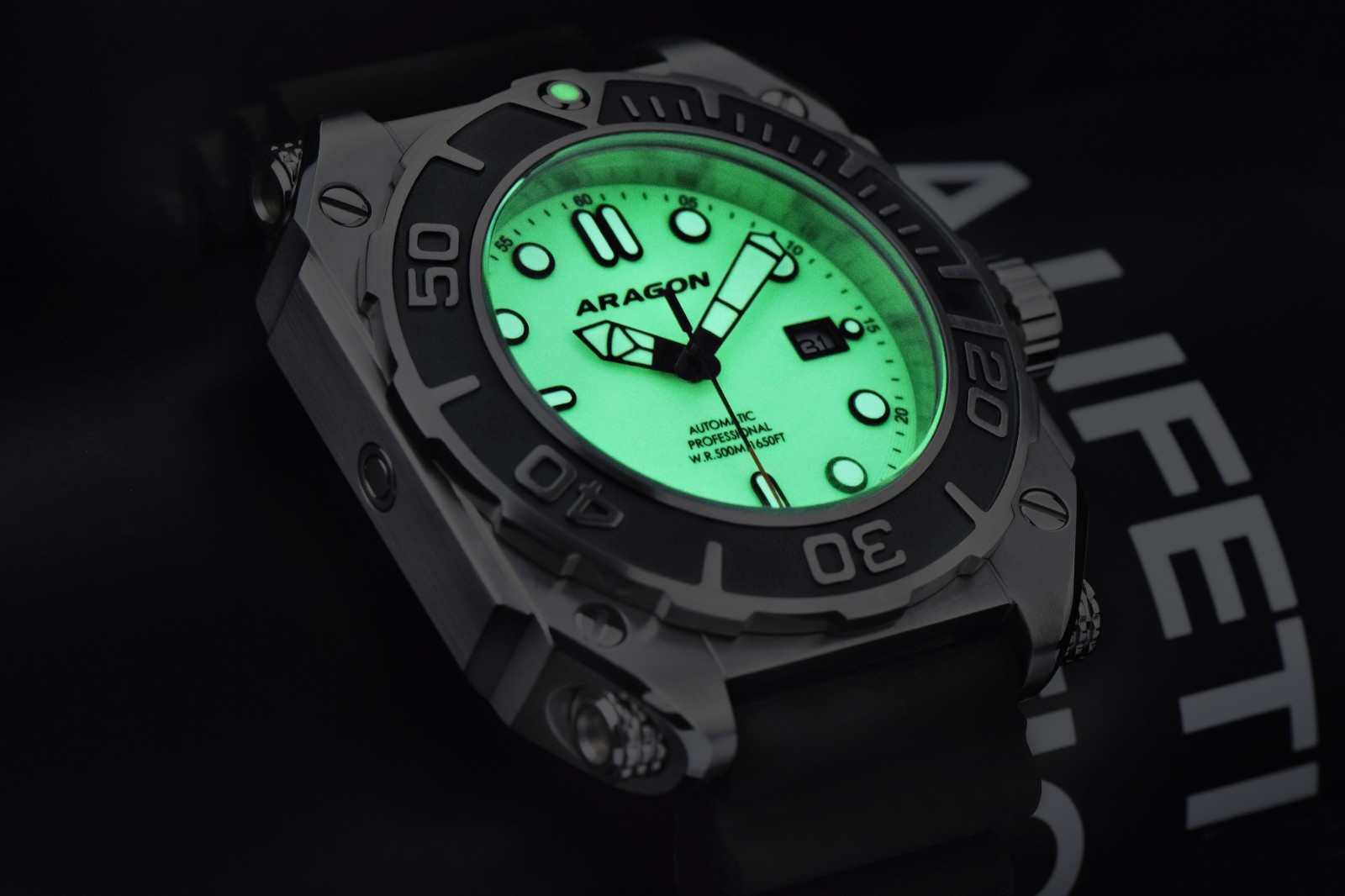 Aragon A661GRN DiveTank 48mm