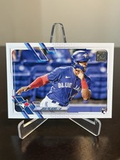 Josh Palacios Rookie Card 2021 Topps Update #US256 Toronto Blue Jays. rookie card picture