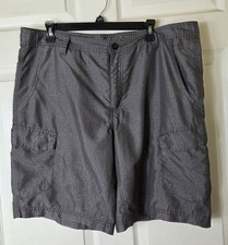 Magellan Outdoors/Fishing Grey Cargo Shorts - Water Repellent- Size Men s 36