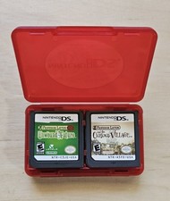 3x Professor Layton DS LOT Unwound Future Curious Village Diabolical Box W Case