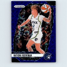 2024 Panini Prizm WNBA Natisha Hiedeman #18 Blue Laser Minnesota Lynx
