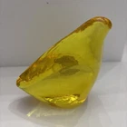 Blenko Citrine Dove Hand Blown Glass From Around 2002