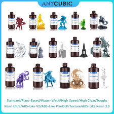 ?Buy 5 Pay 3,add 5?ANYCUBIC Standard/Water Washable2.0/Plant-based/ABS Pro Resin