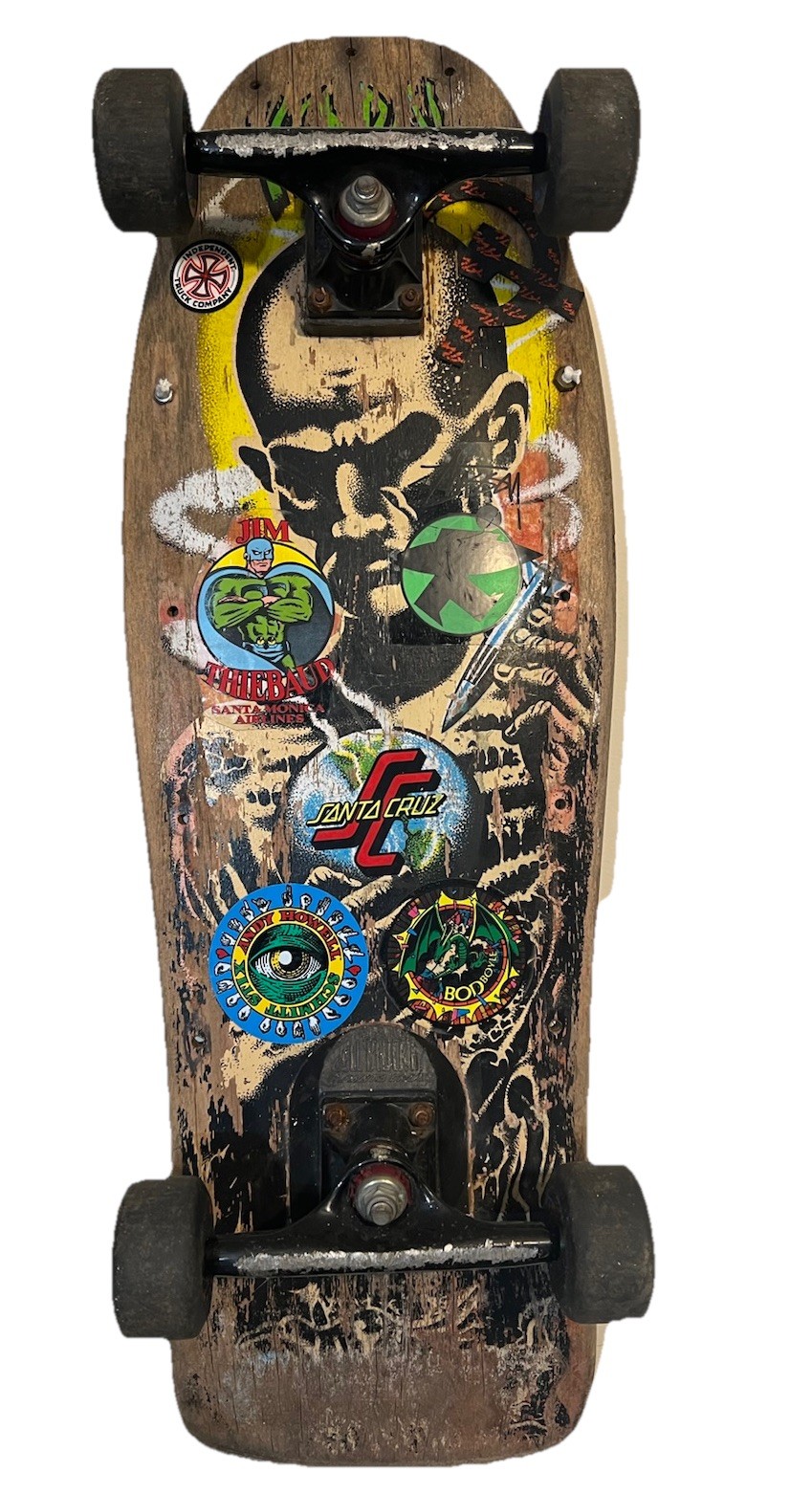 Vintage Santa Cruz Jeff Kendall Complete Skateboard 1990 Ato