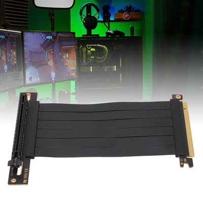 PCIE 3.0 X16 Extender Riser-Kabel Grafikkarten-Verlängerungskabel Breite