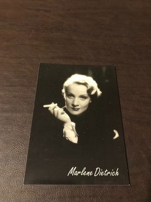 UNPOSTED  MOVIE 4 X 6 POSTCARD - MARLENE DIETRICH - #0003